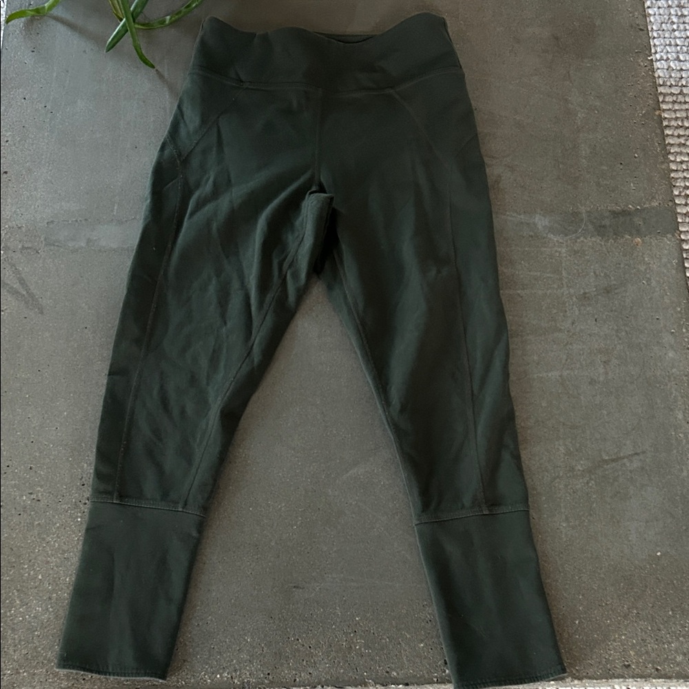 Free People movement Dark Green Active Leggings